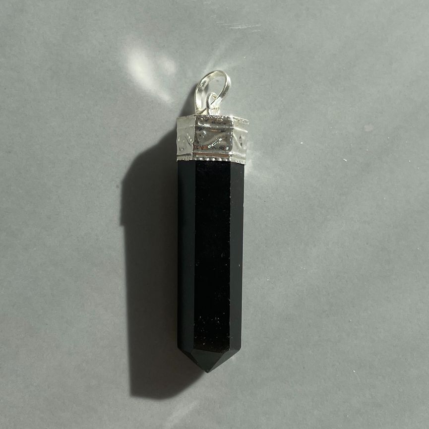 Obsidian - Cap Point Pendant Obsidian - Cap Point Pendant